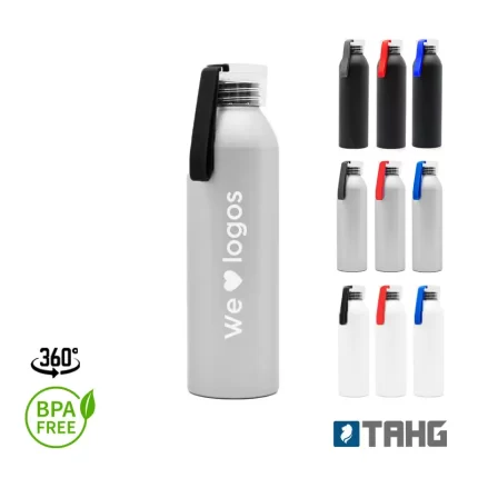 Botella Alu Tahg con Handle Color Wes Merchandising