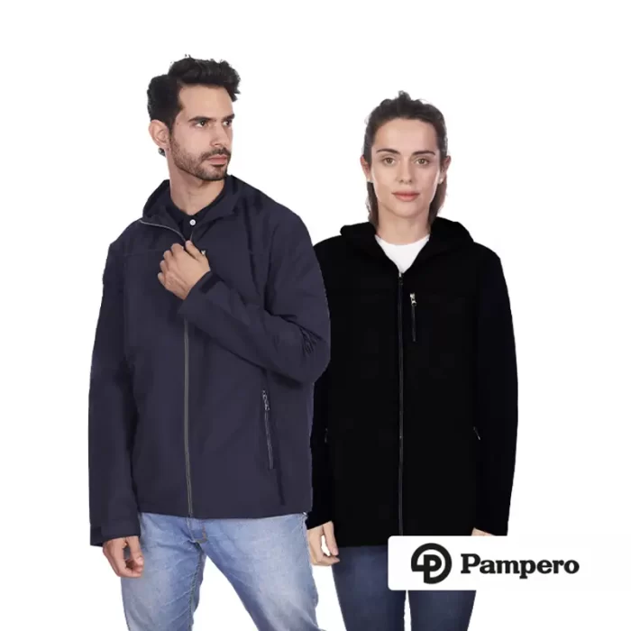 Campera Almafuerte azul y negro - Wes Merchandising