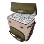 Conservadora Bolso Térmico Coleman 54 Latas abierta y llena de latas