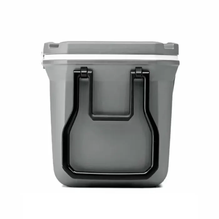 Manija de agarre de Conservadora Chest 100qt Con Ruedas Made In Usa - Rock Gray