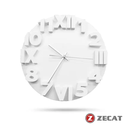 Reloj de pared RJP 1064 Blanco Wes Merchandising