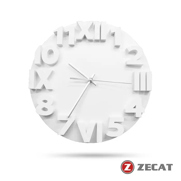 Reloj de pared RJP 1064 Blanco Wes Merchandising