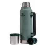 Termo Stanley Clásico 1.4 Lts C/ Tapón Cebador color verde