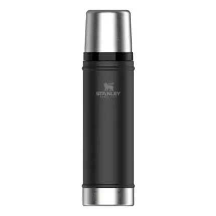 Termo Stanley Clásico 591ml / 20oz Tapón Cebador color negro