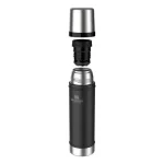 Termo Stanley Clásico 591ml / 20oz Tapón Cebador color negro