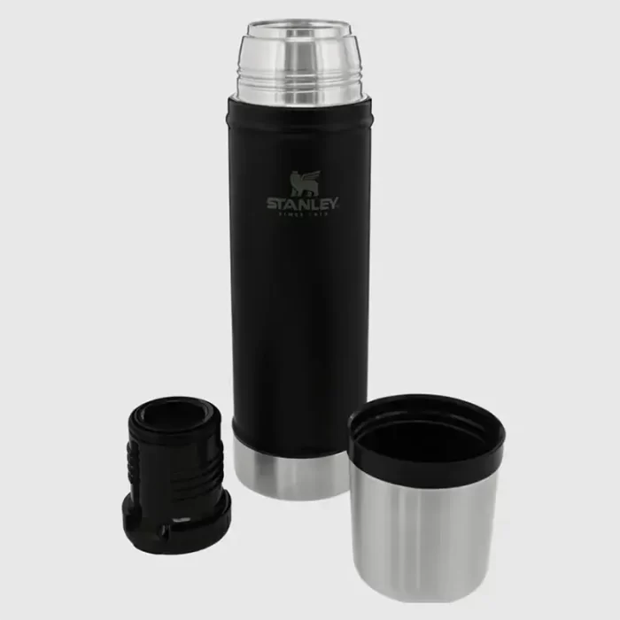 Termo Stanley Clásico 591ml / 20oz Tapón Cebador color negro