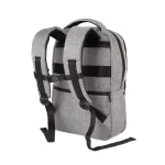 Vista trasera Mochila ZOM ZB-204BA Gris Claro Wes Merchandising